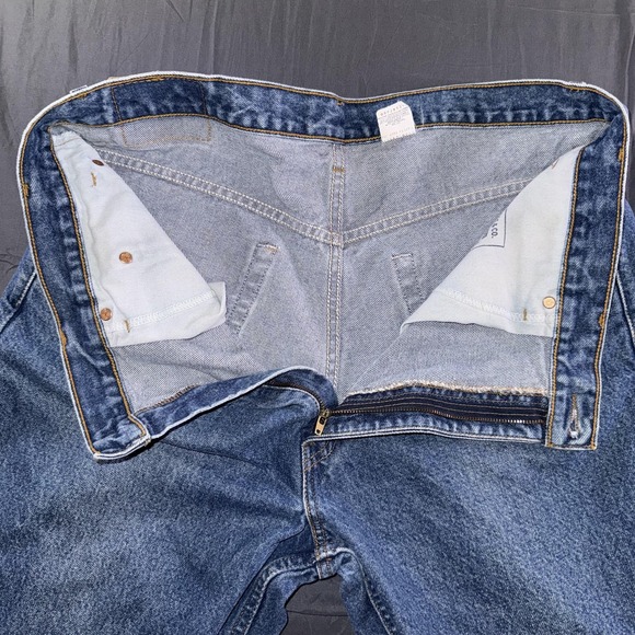 Vintage Levis 517 Jeans Mens 40x30 Blue Denim Boot Cut Medium Wash 90s - Picture 6 of 11